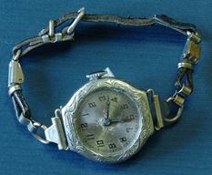 Antique lady watch circa 1920 with original band